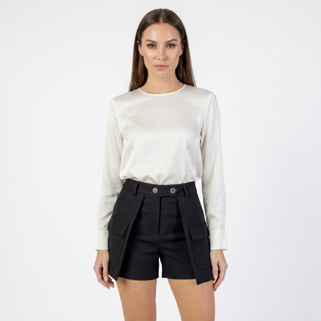 501338 Morgan De Toi Pantaloni Neri Donna Primavera/Estate