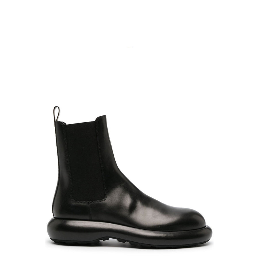 Leather Over-Sole Chelsea Boots