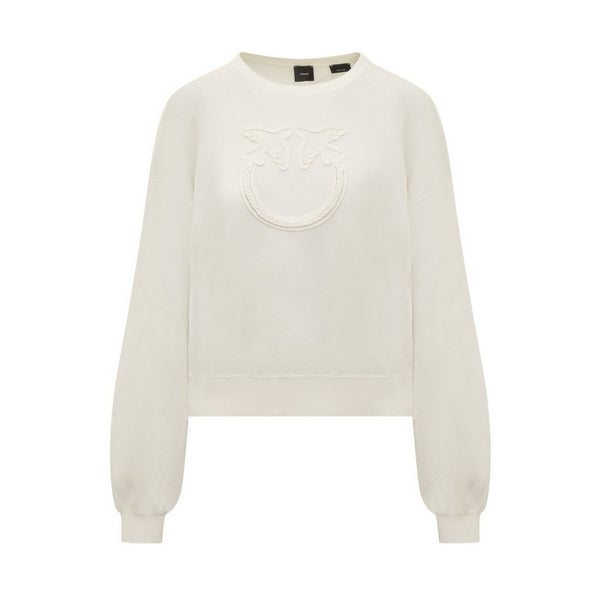 Felpa Bianca Donna Cotone 67% Poliammide 33%
