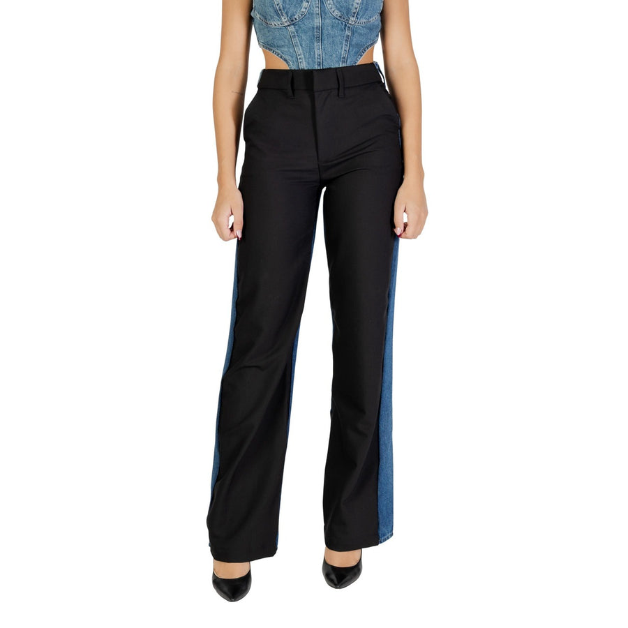 Pantalone Wide-Leg Ibrido Sartoriale e Denim