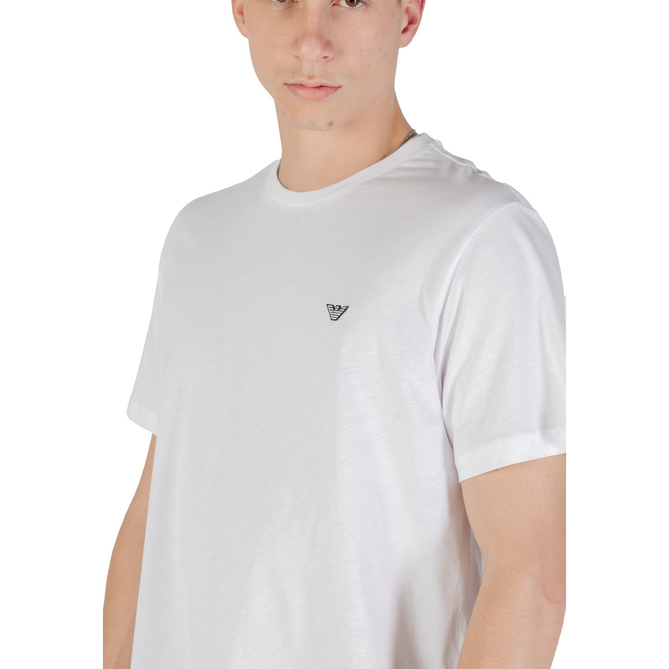 2420546 Emporio Armani Underwear T-Shirt Bianca Uomo