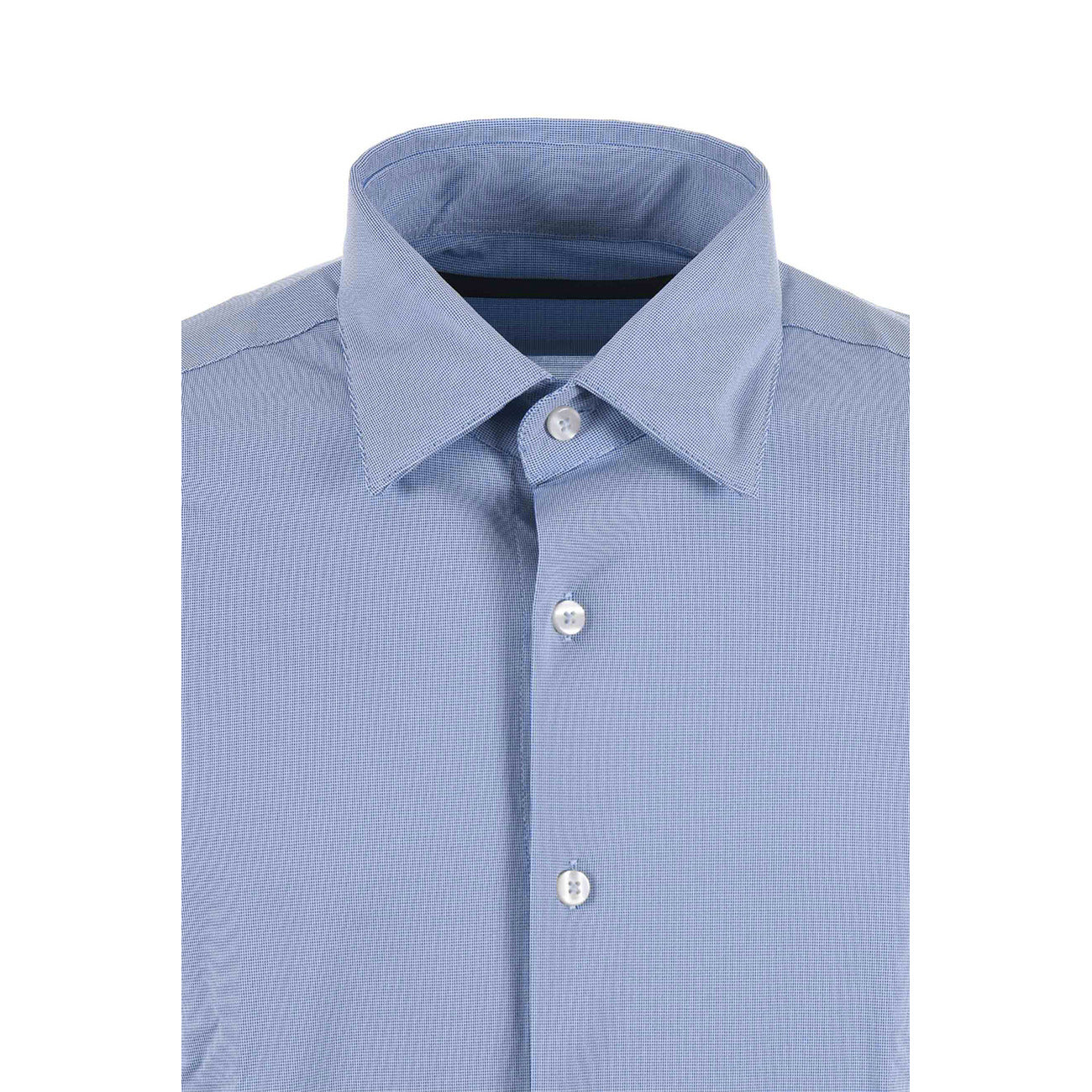 2430989 RRD Camicia Azzurro Cotone Uomo