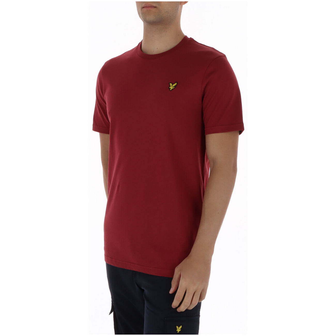 2461301 Lyle & Scott T-Shirt Rosso Uomo