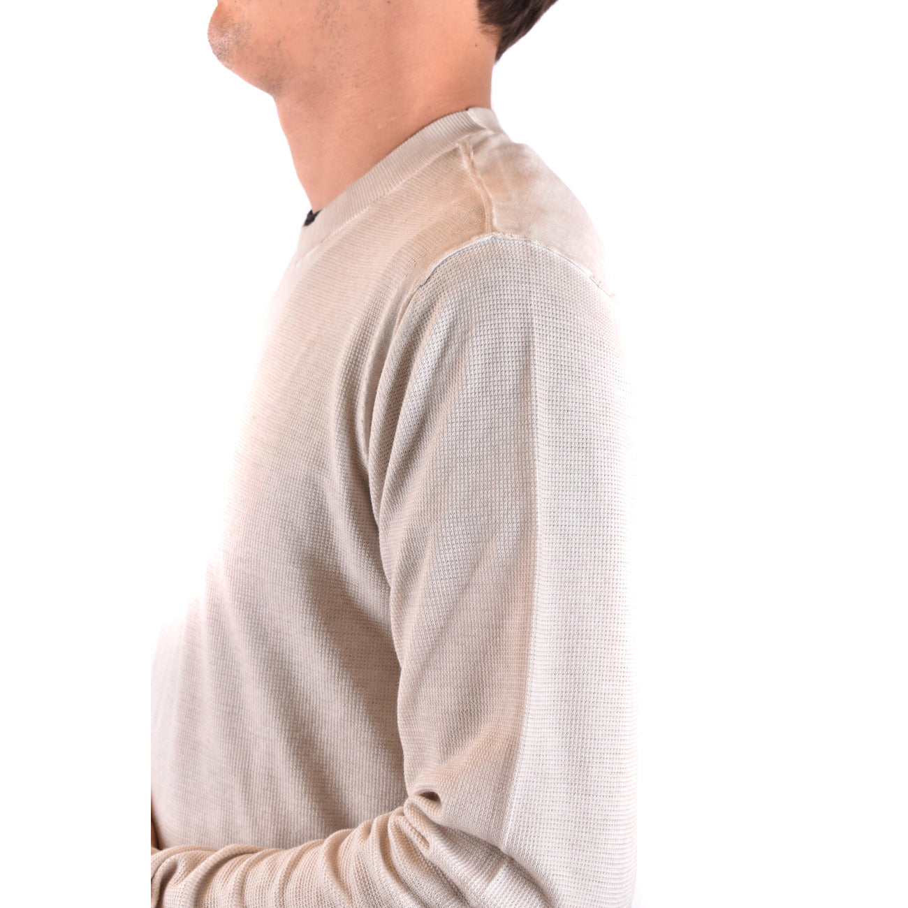 2430968 Paolo Pecora Maglia Bianca Cotone Uomo