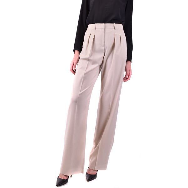 Pantaloni Beige Lana Donna Primavera/Estate