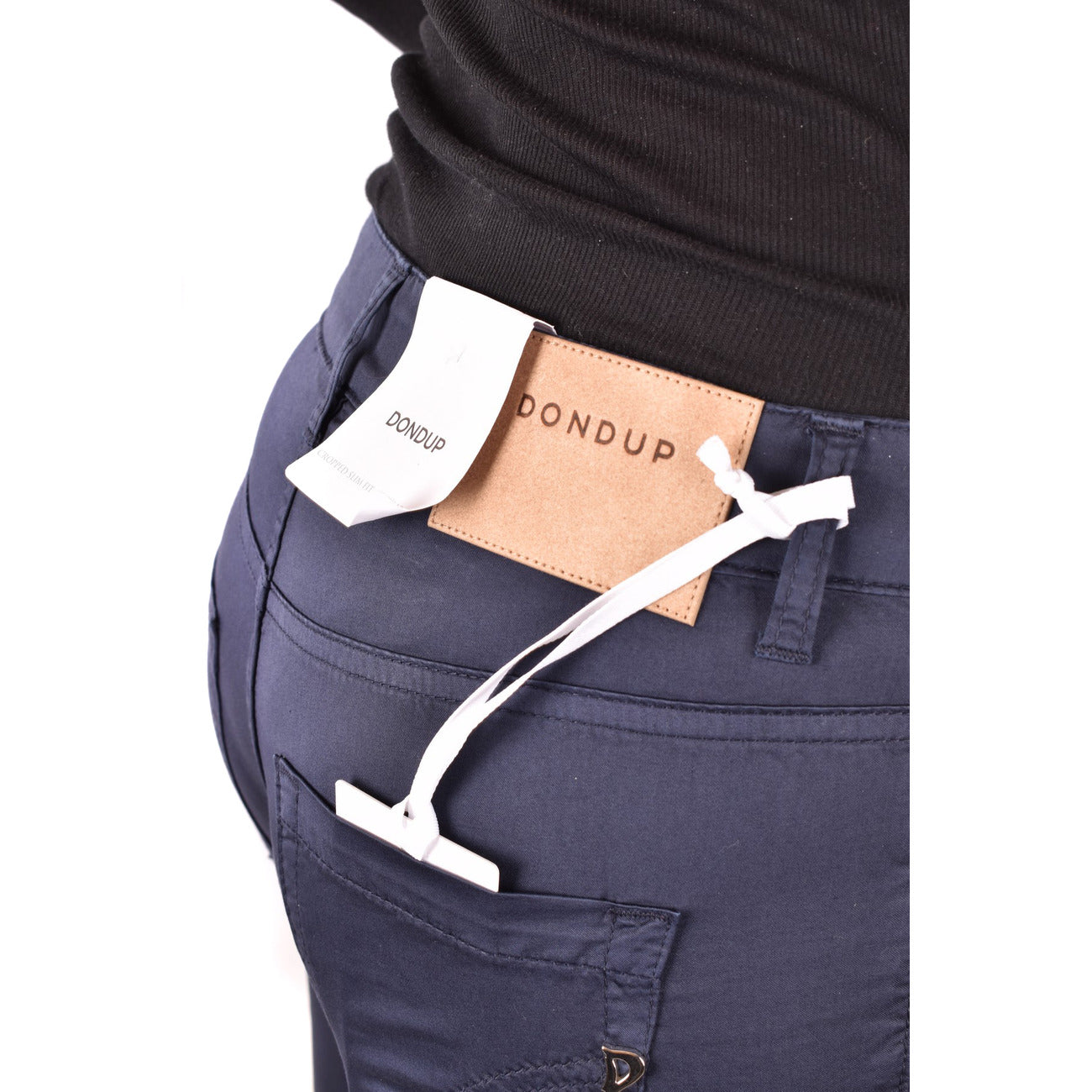 488875 Dondup Pantaloni Blu Donna
