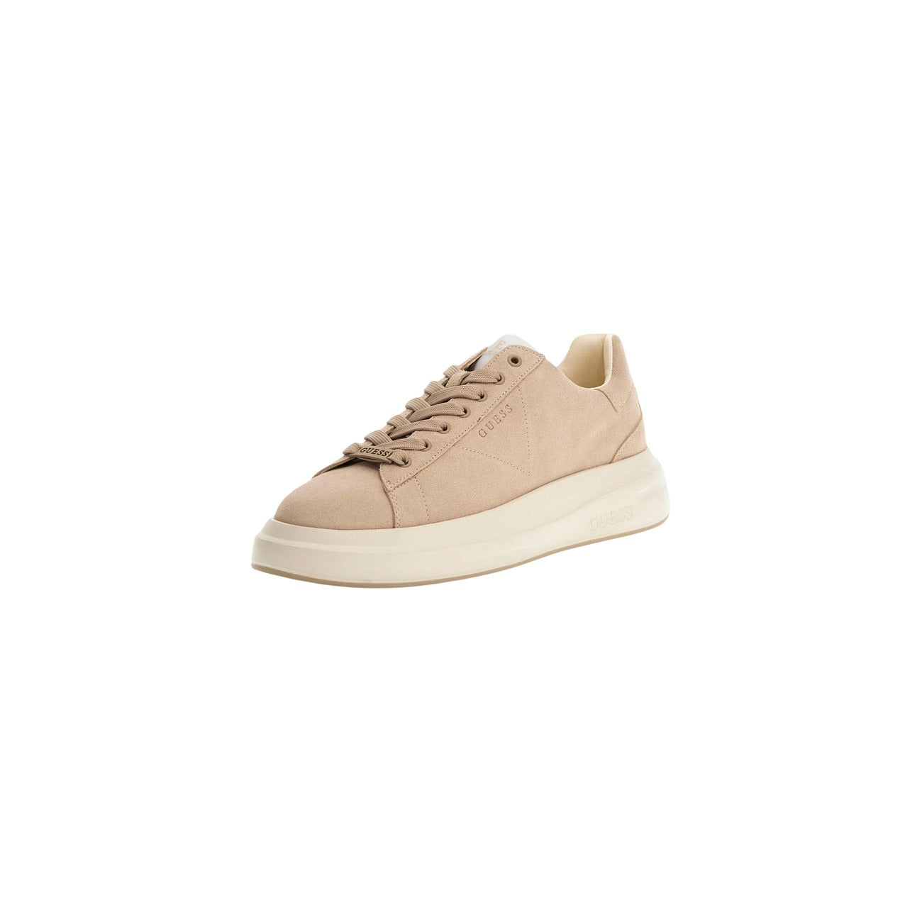 503867 Guess Sneakers Beige Camoscio Uomo