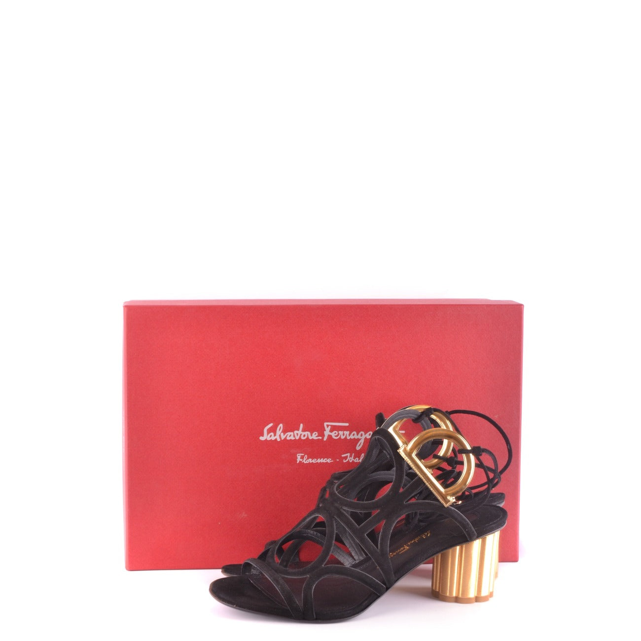 491229 Salvatore Ferragamo Sandali Nero Donna Primavera/Estate