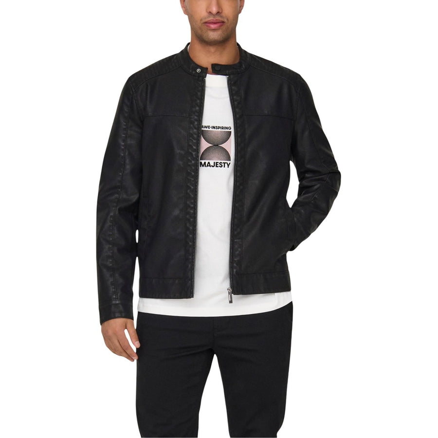 Giacca Uomo Onsmike Faux Leather Jacket 22012339