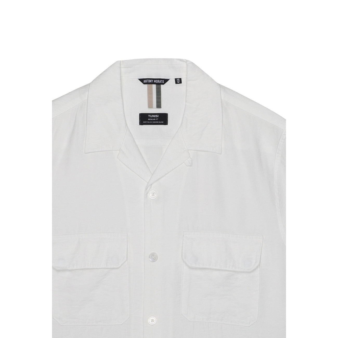2451670 Antony Morato Camicia Bianca Viscosa Uomo
