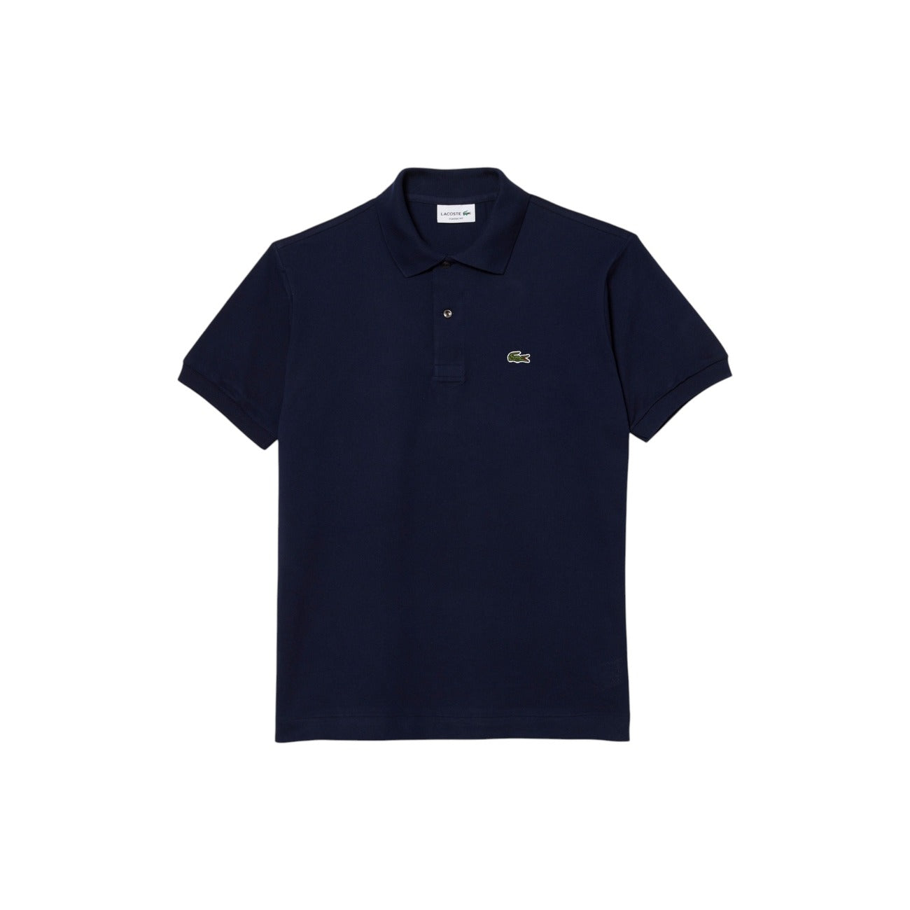 2412651 Lacoste Polo Blu Cotone Colletto Polo Maniche Corte Uomo