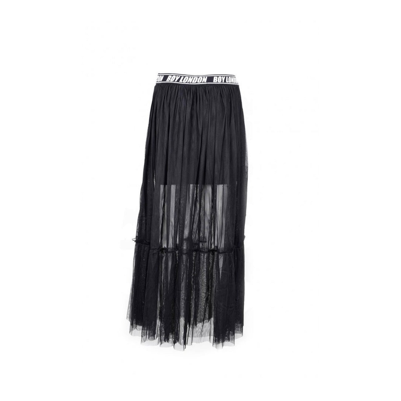 143390 Boy London Gonna Nera Floreale Donna