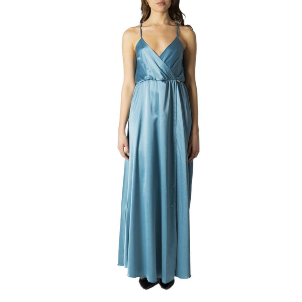Abito Turchese Donna Poliestere 97% Lycra 3%