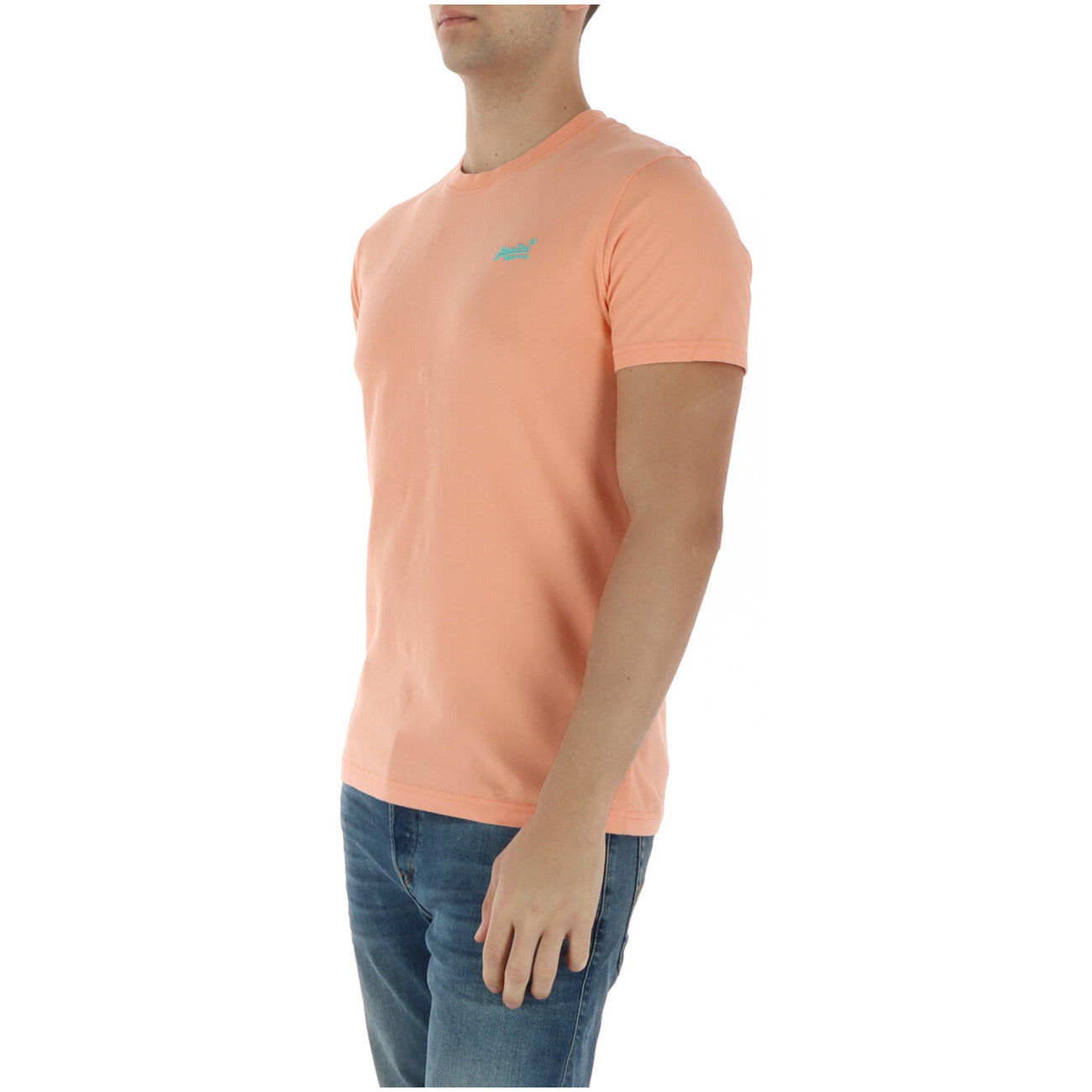 2456658 Superdry T-Shirt Salmone Uomo