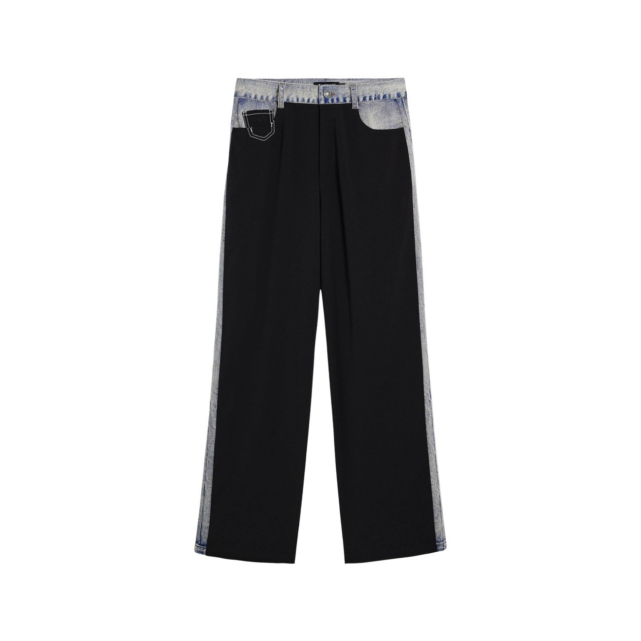 2451322 Desigual Pantaloni Donna Neri Misto