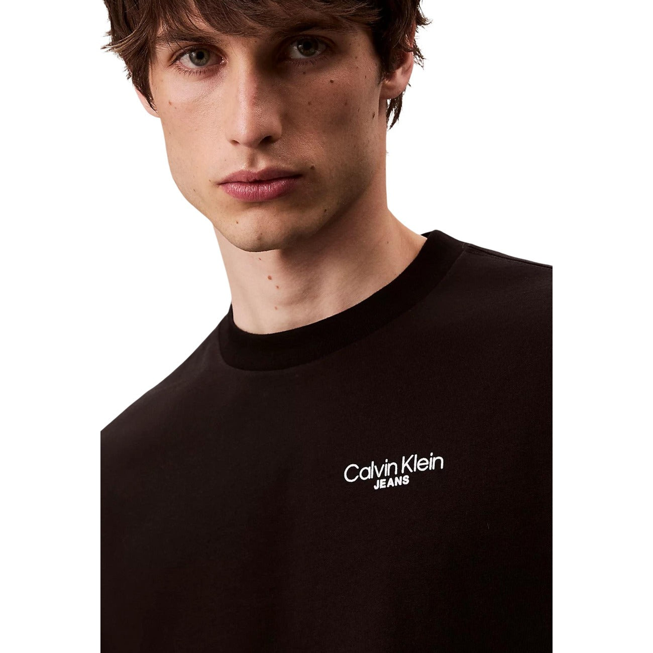 2460013 Calvin Klein Jeans T-Shirt Nero Uomo