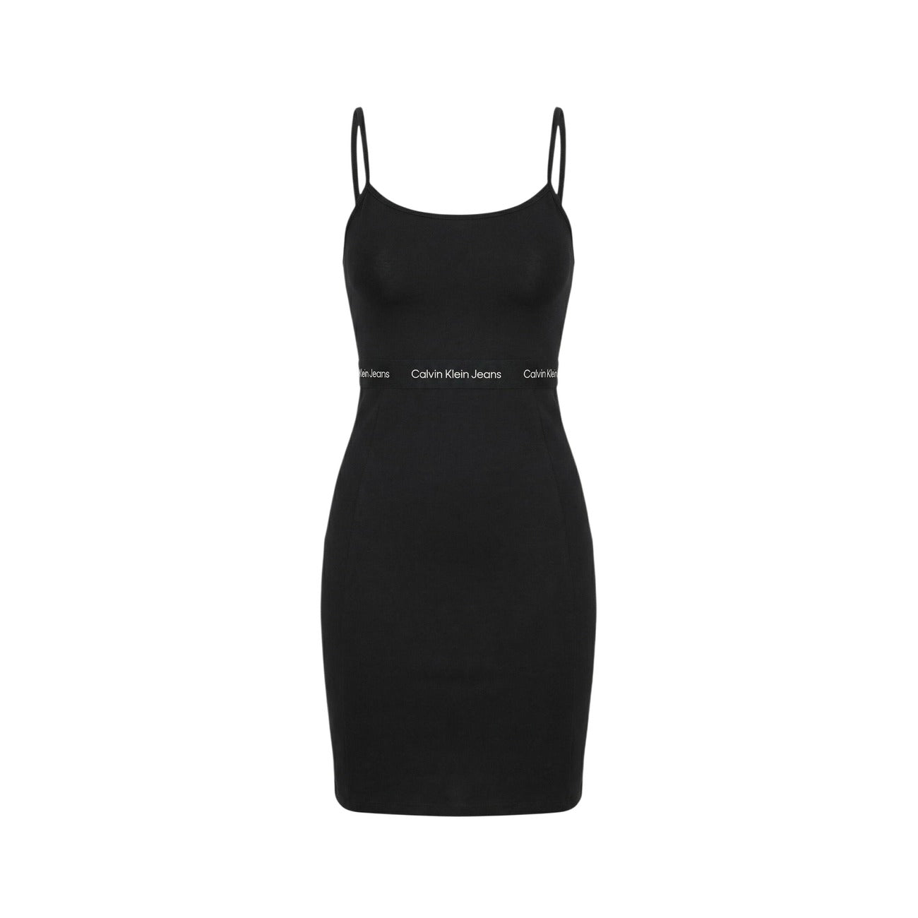 509047 Calvin Klein Jeans Abito Nero Donna Primavera/Estate