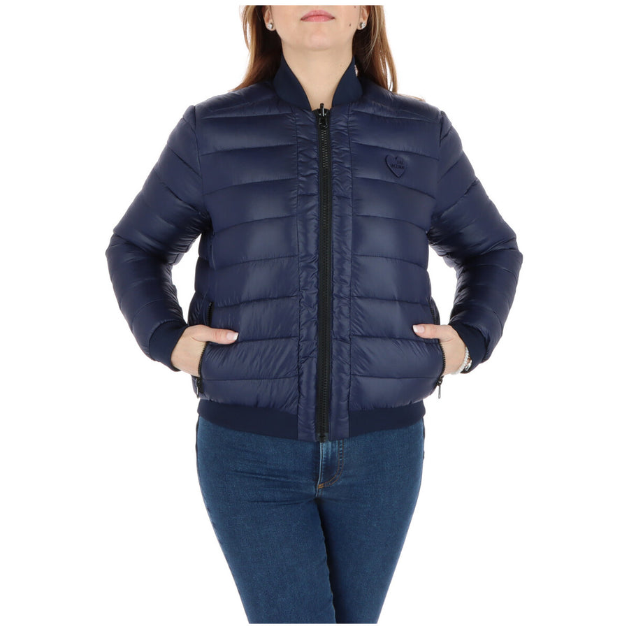 Giacca Imbottita Casual Donna Blu Navy Pretty