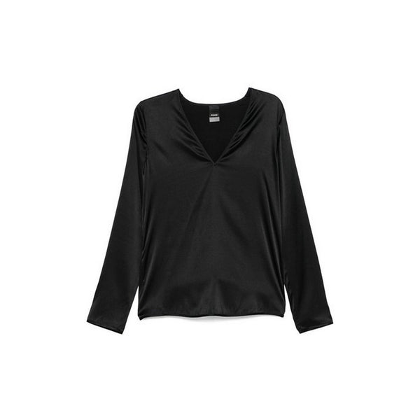 Blusa in Raso di Seta Stretch "Dancing"