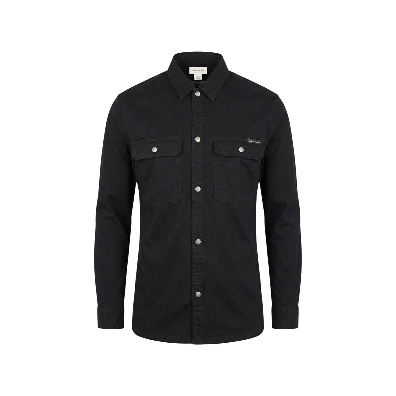 2455037 Calvin Klein Jeans Camicia Nero Uomo