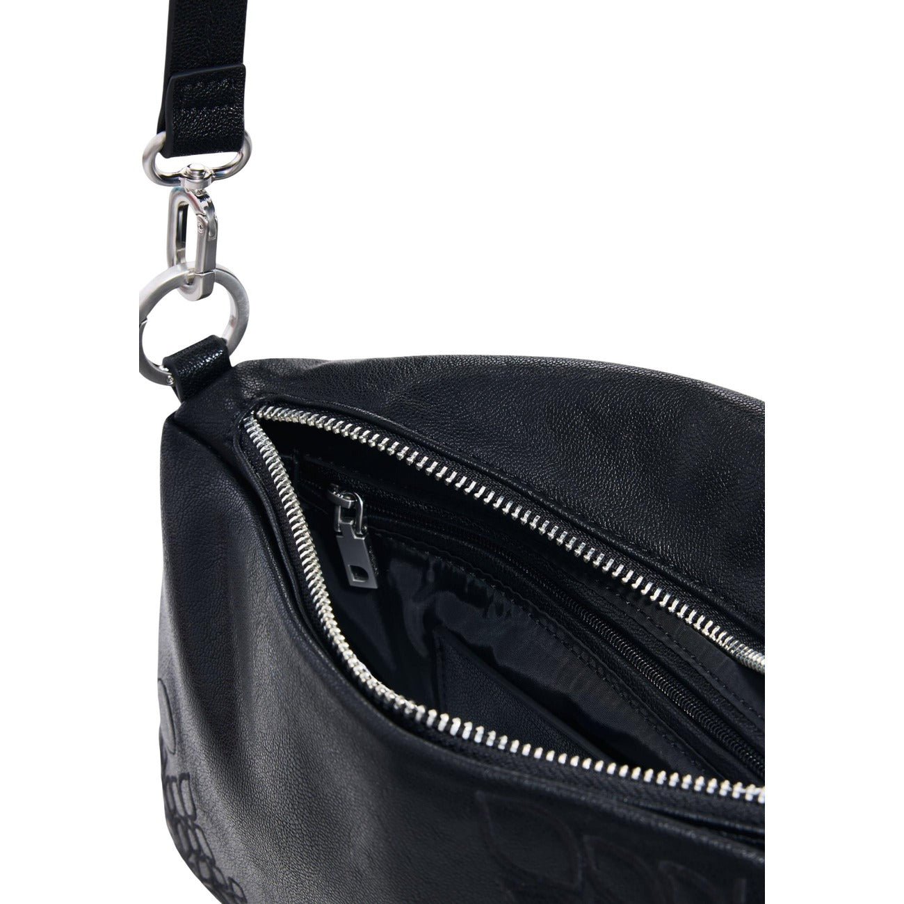 2453187 Desigual Borsa Nera Poliestere