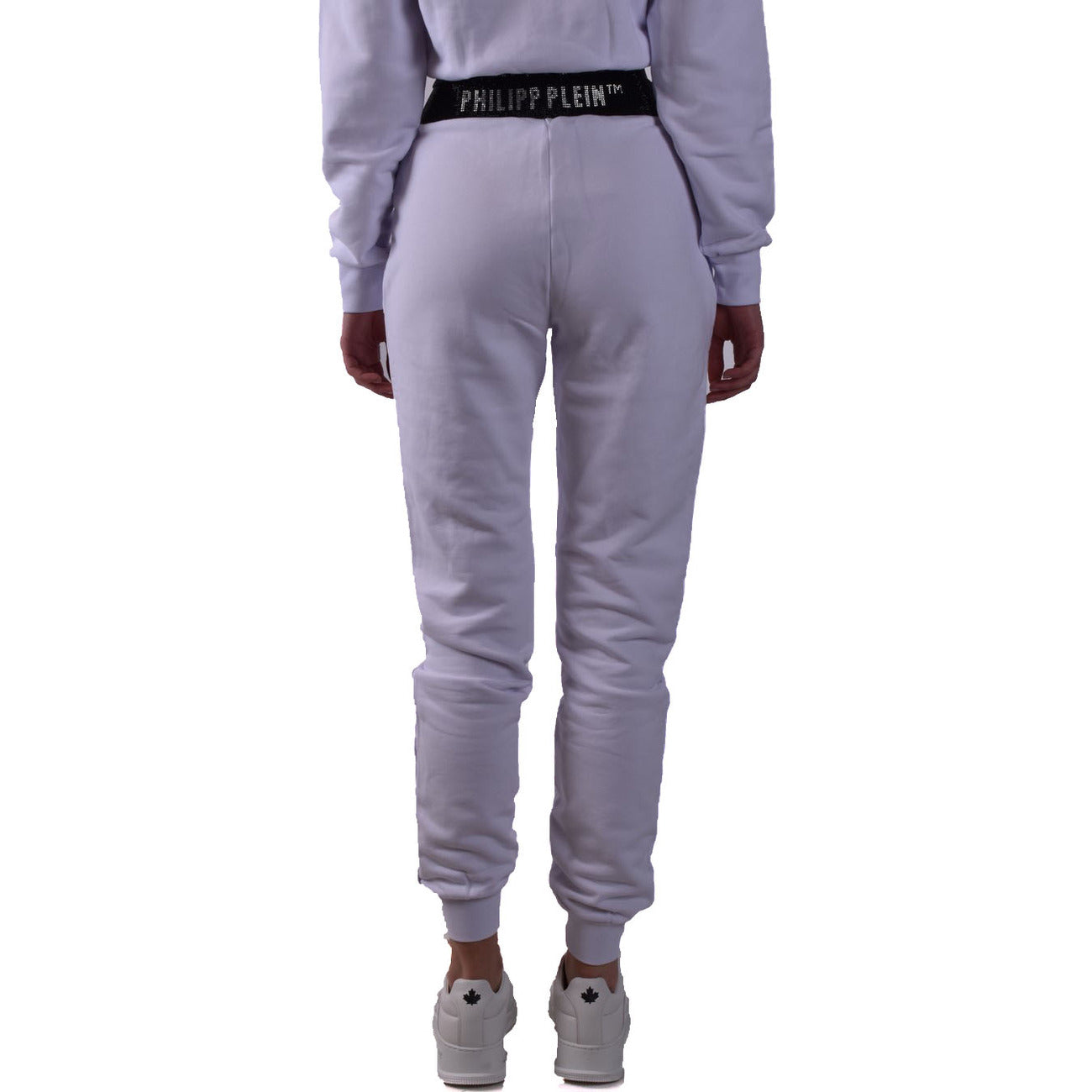 2430741 Philipp Plein Pantaloni Bianchi Donna