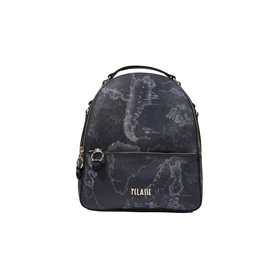 Zaino Alviero Martini 1A Classe Geo Black Medio con Tasca Frontale