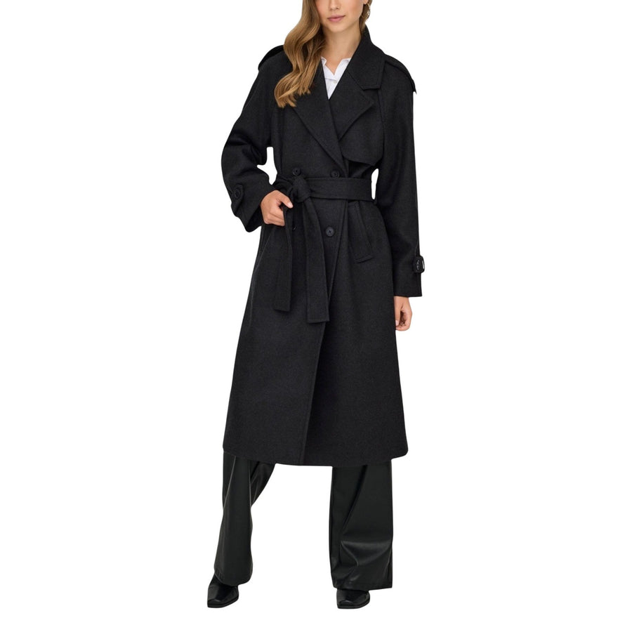 Dear-Trillion Long Belt Coat Pnt Noos Cappotto Donna