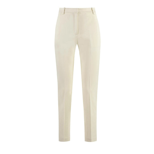 Pantaloni Azzurri Donna Viscosa 65% Zip
