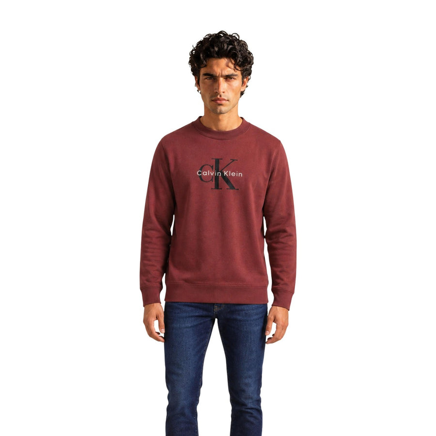 Relaxed Cotton Monologo Graphic Jumper Maglia Uomo