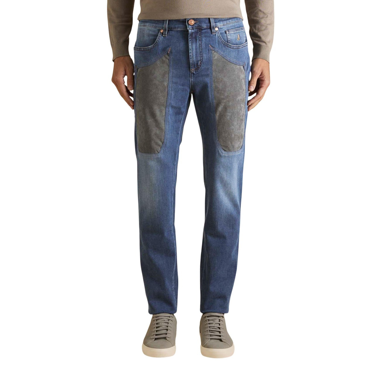 2459393 Jeckerson Jeans Blu Elastomultiestere Uomo
