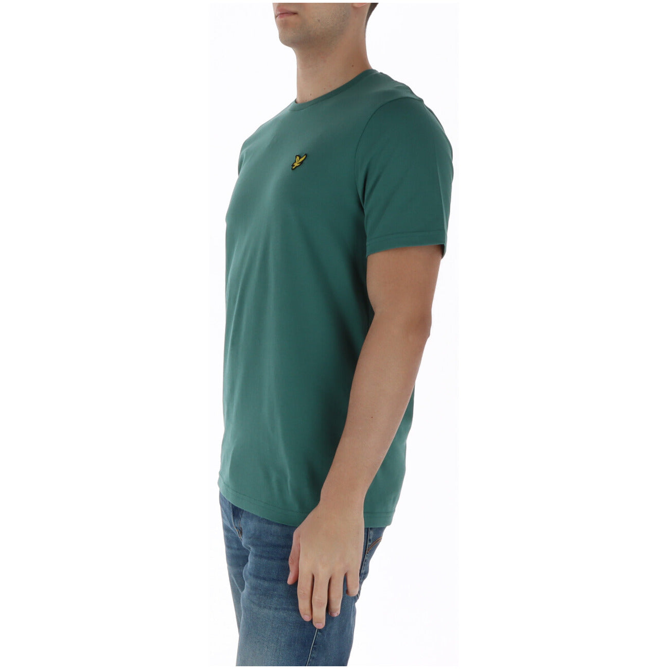 2456693 Lyle & Scott T-Shirt Verde Uomo