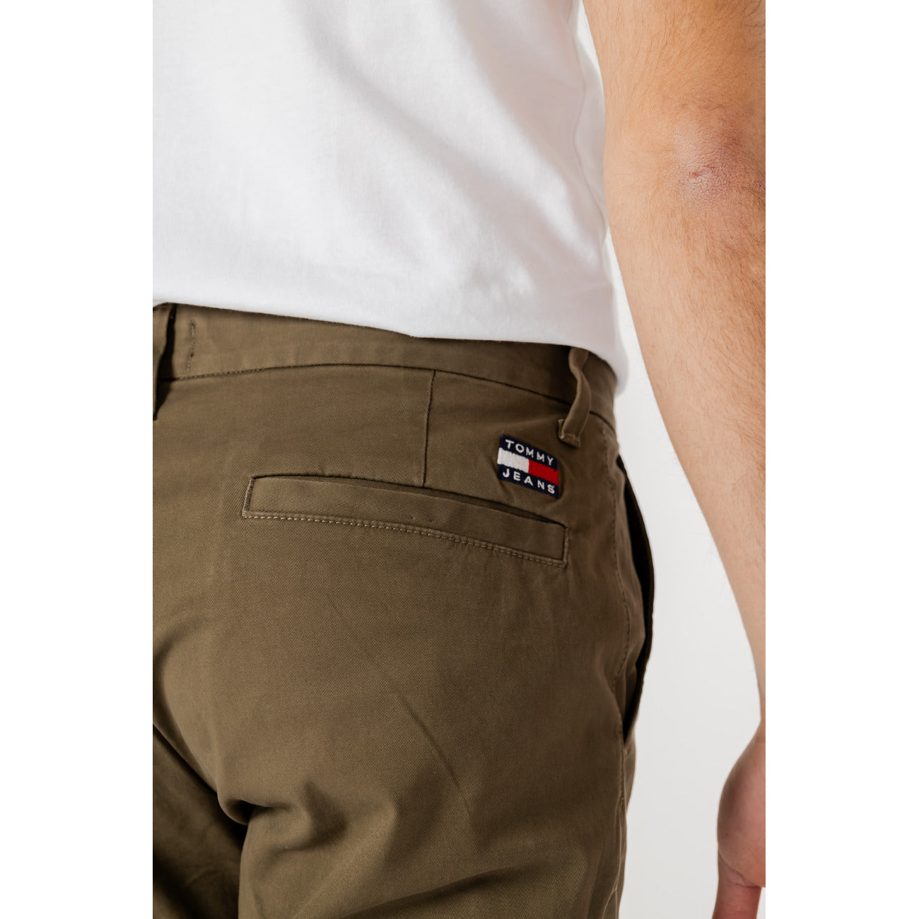 2209192 Tommy Hilfiger Jeans Pantaloni Verde Uomo