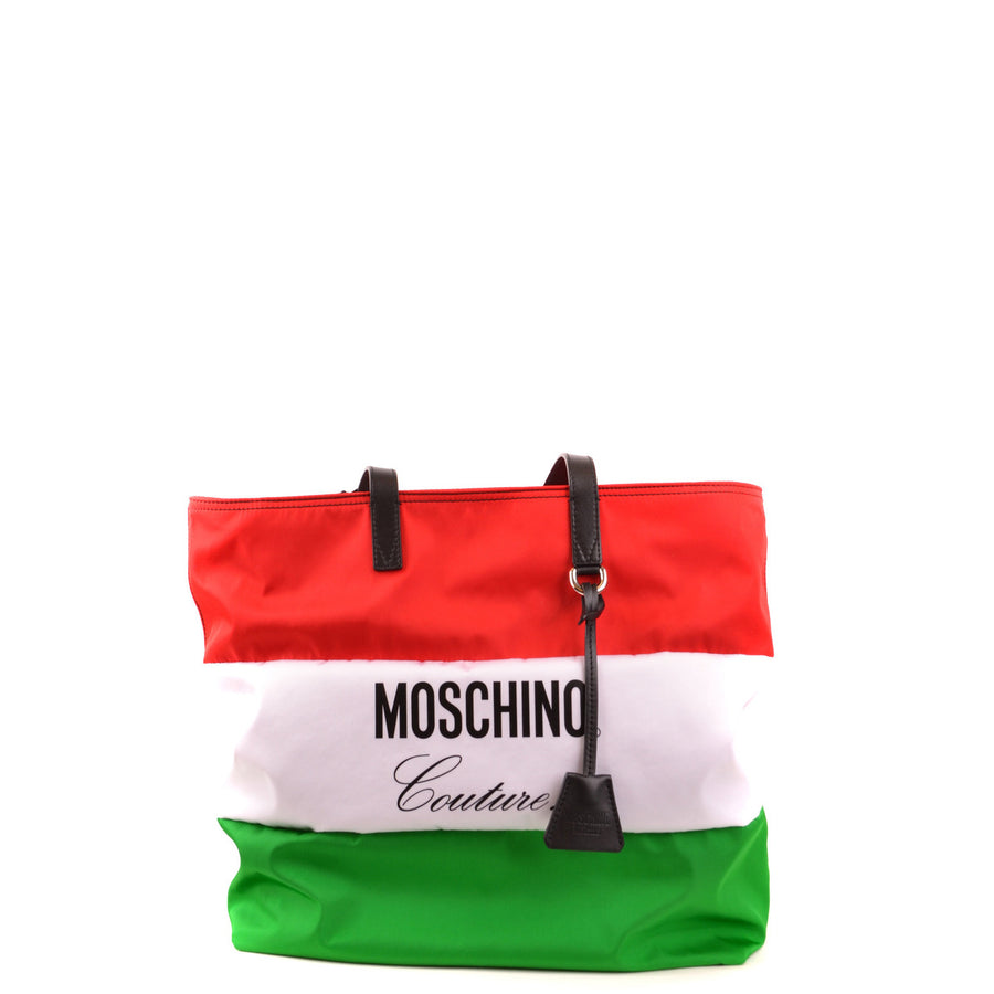 Borsa Shopping Tricolore Moschino Couture
