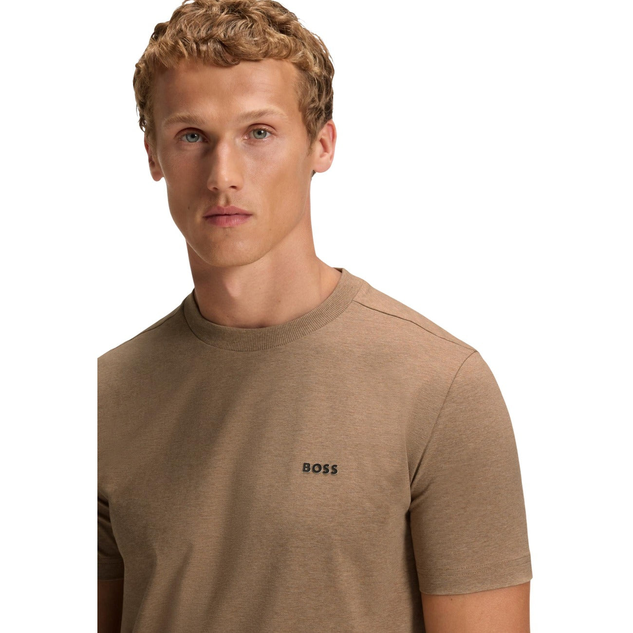 2460265 Boss T-Shirt Beige Uomo