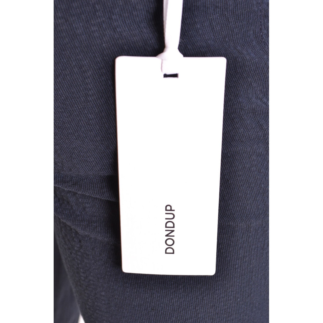 2434128 Dondup Pantaloni Blu Cotone Elastan Uomo