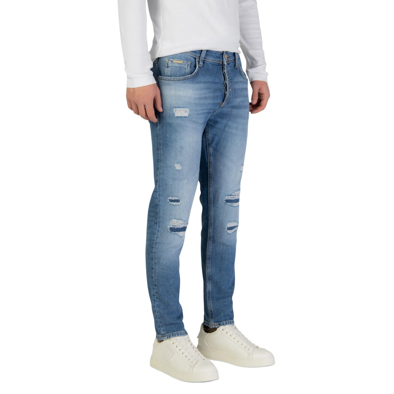 2448393 Antony Morato Jeans Blu Strappato Uomo
