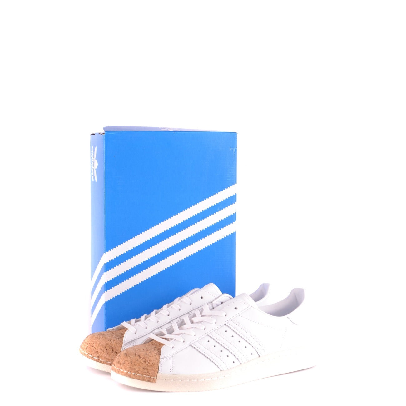 505802 Adidas Sneakers Bianco Pelle Uomo