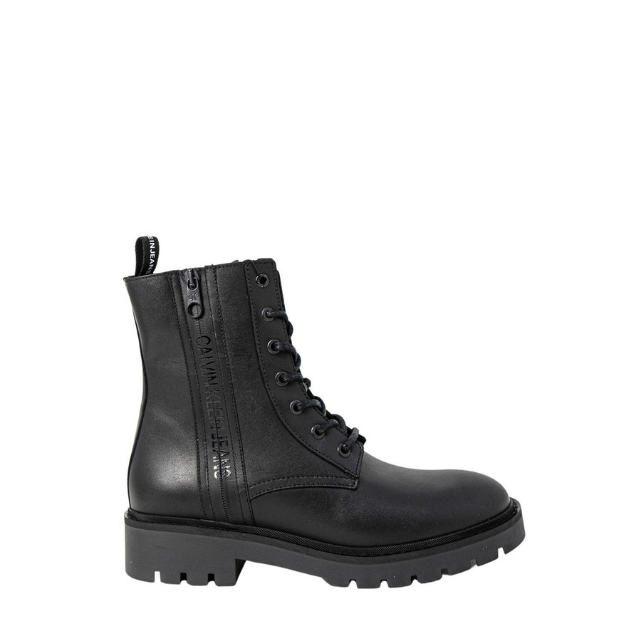 Combat Boot Logo Tape Yw0yw00417 Stivali Donna