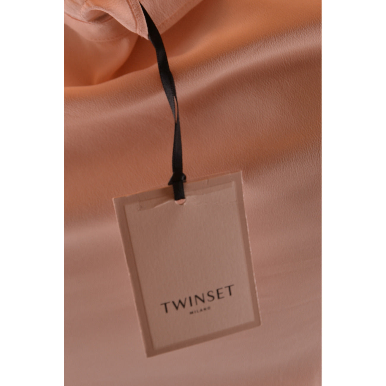 487483 Twinset Simona Barbieri Camicia Rosa Maniche Lunghe Donna