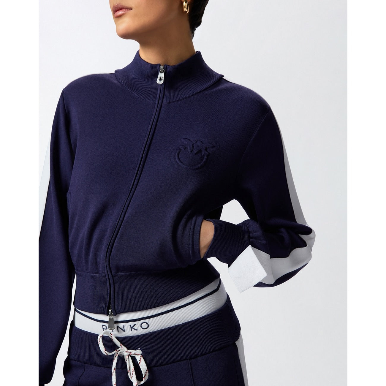 2473393 Pinko Felpa Blu Donna