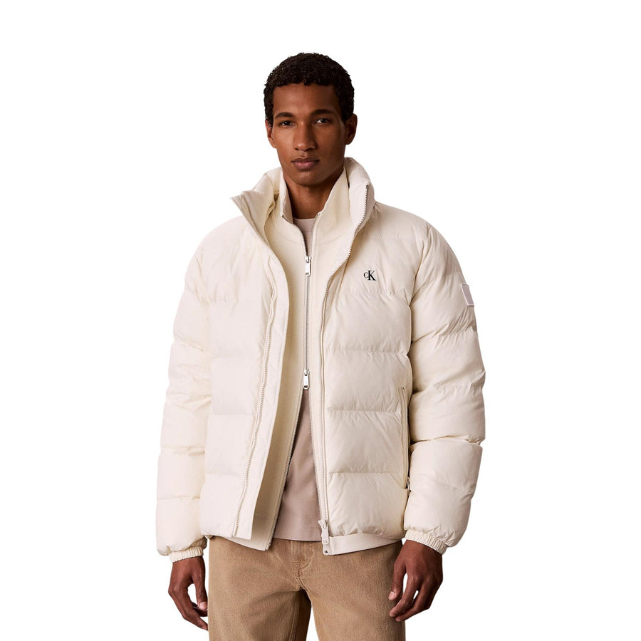 Monogram Puffer Jacket Eggshell Giubbotto Uomo
