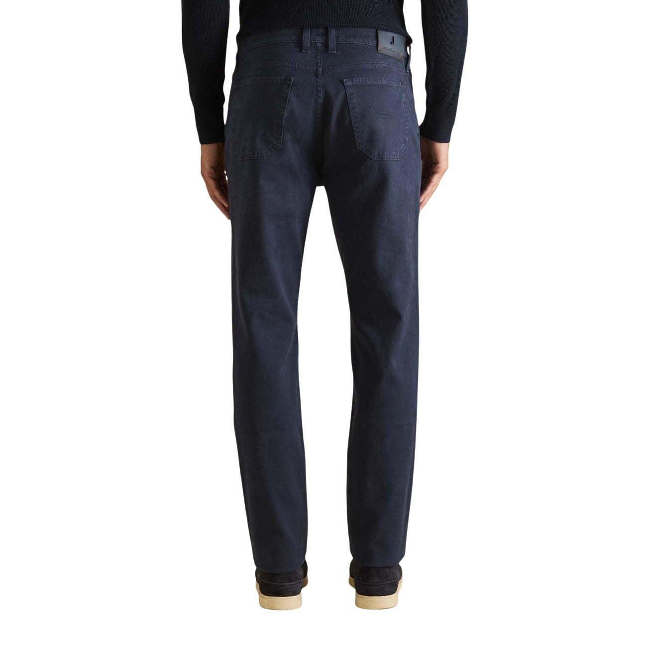 2457012 Jeckerson Pantaloni Blu Ciniglia Uomo