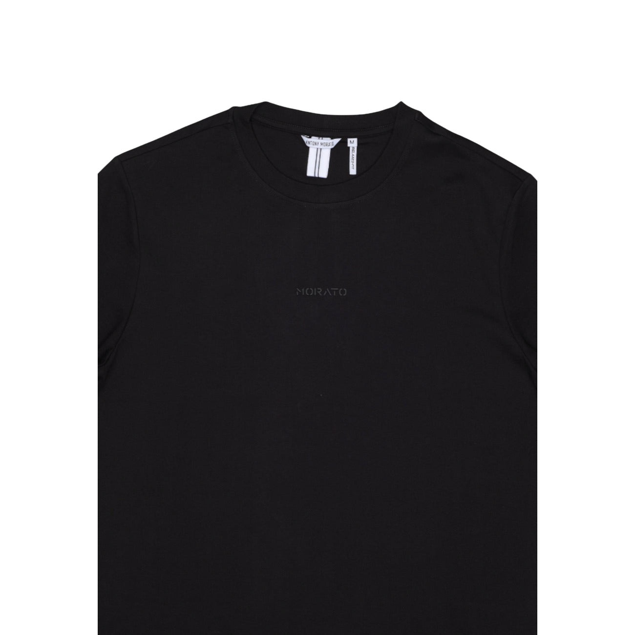 2451654 Antony Morato T-Shirt Nera 100% Cotone Uomo