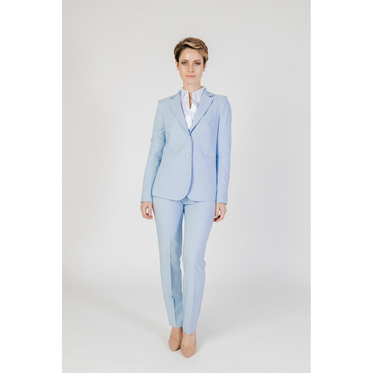 2463331 Sandro Ferrone Giacca Azzurra Donna