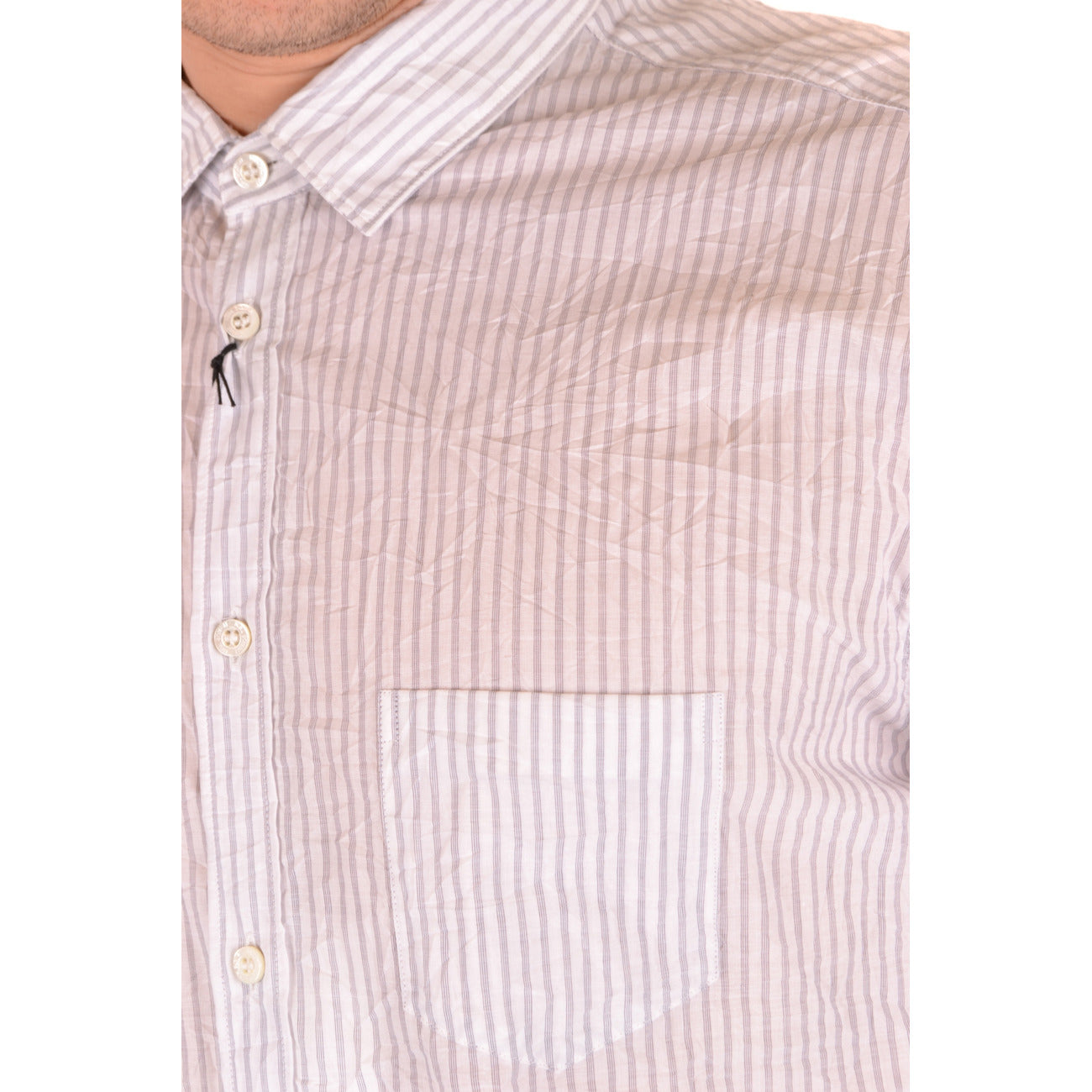 2431419 Neil Barrett Camicia Bianco Maniche Lunghe Uomo