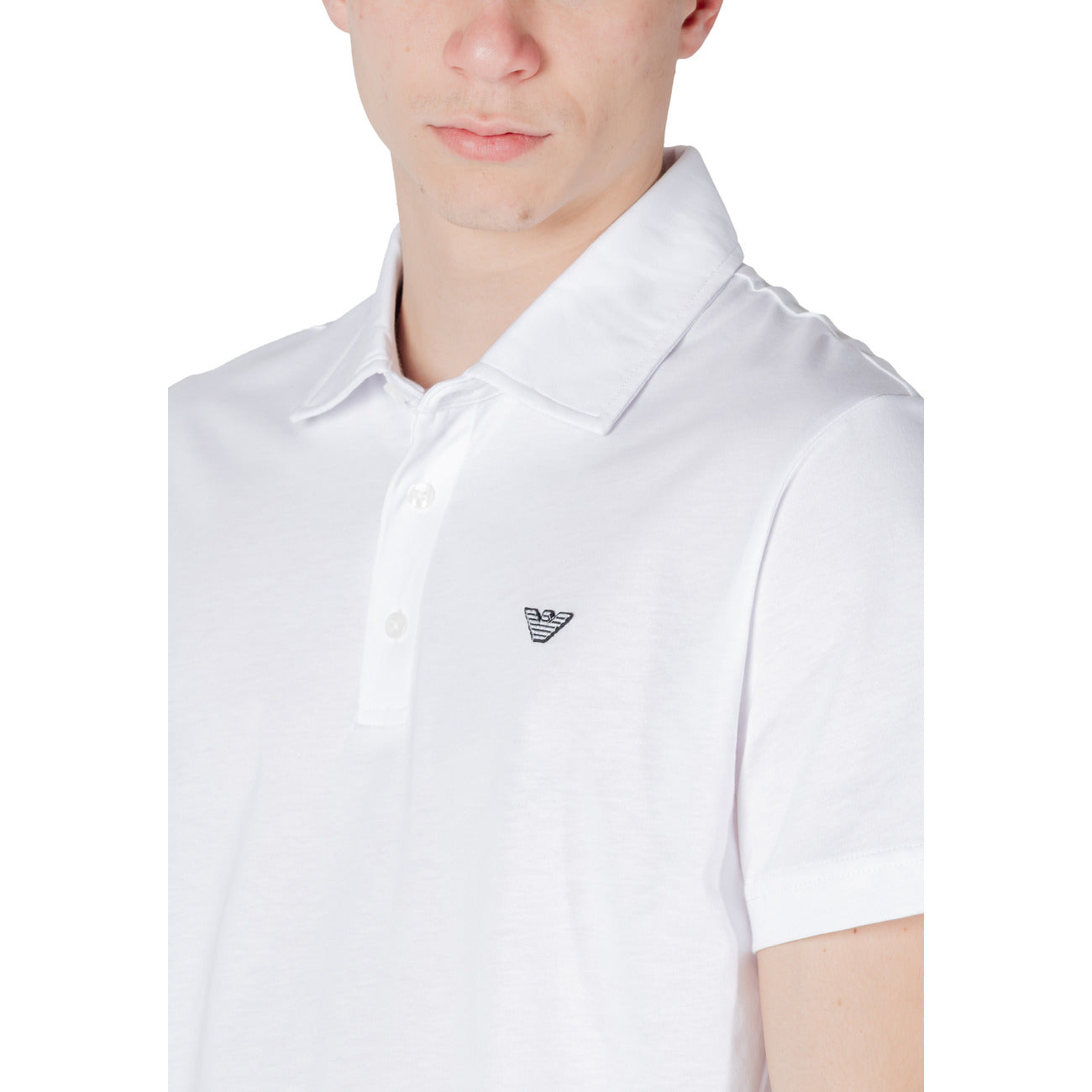2419123 Emporio Armani Underwear Polo Bianco Uomo