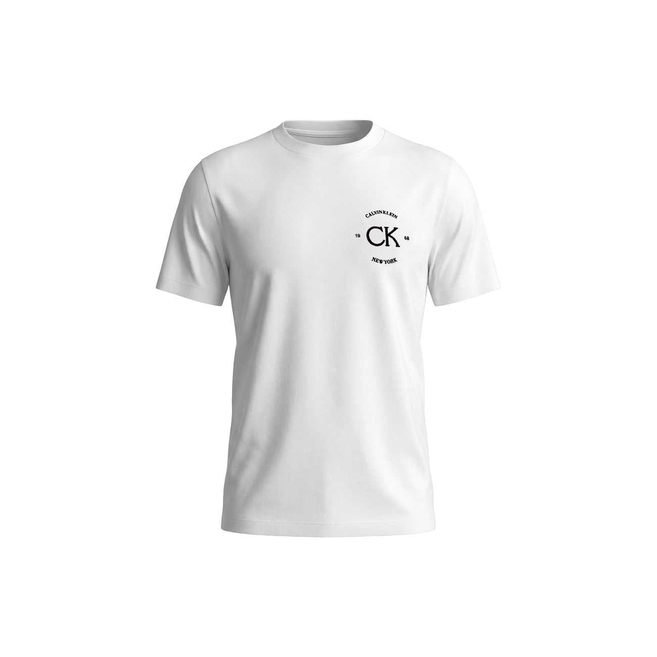 2460064 Calvin Klein Jeans T-Shirt Bianca Uomo