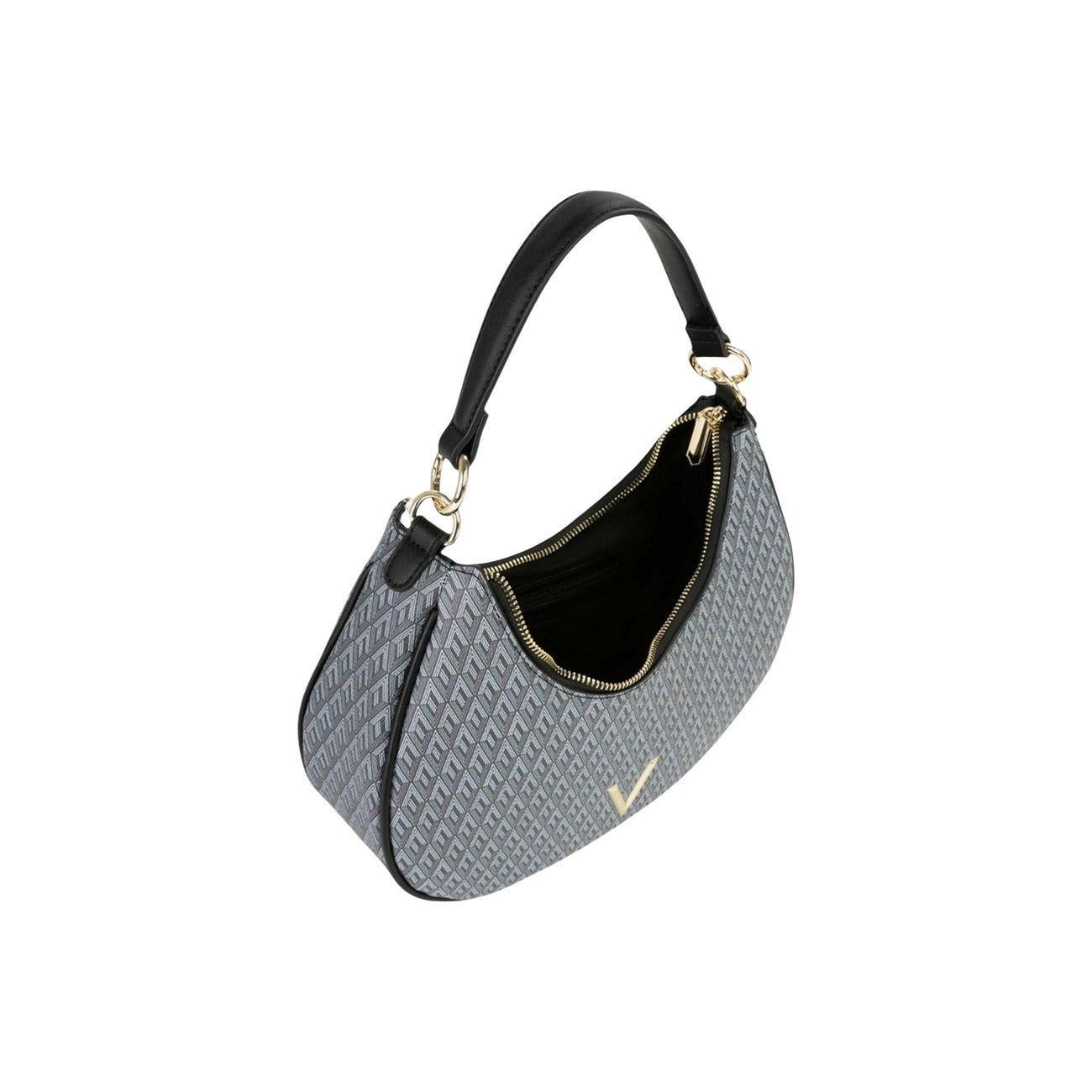 2455395 Valentino Bags Borsa Nera Tracolla Poliuretano