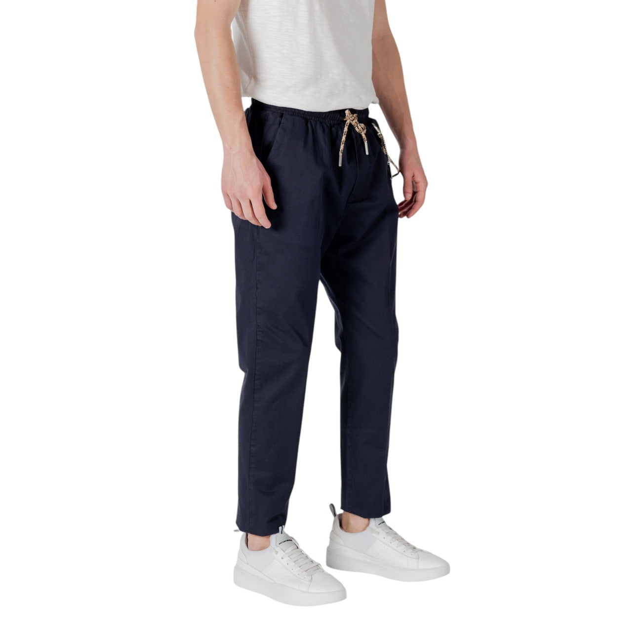 2417903 Gianni Lupo Pantaloni Blu Uomo